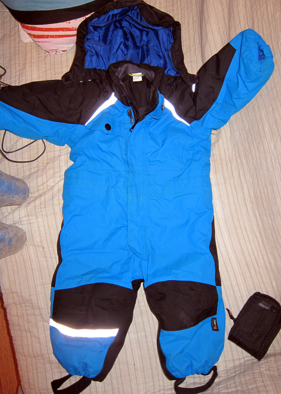 Осенне-зимний комбез на мальчика,размер 80, 800руб