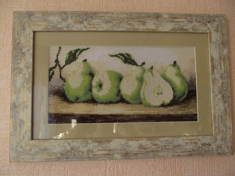 Моя первая в жизни вышивка!