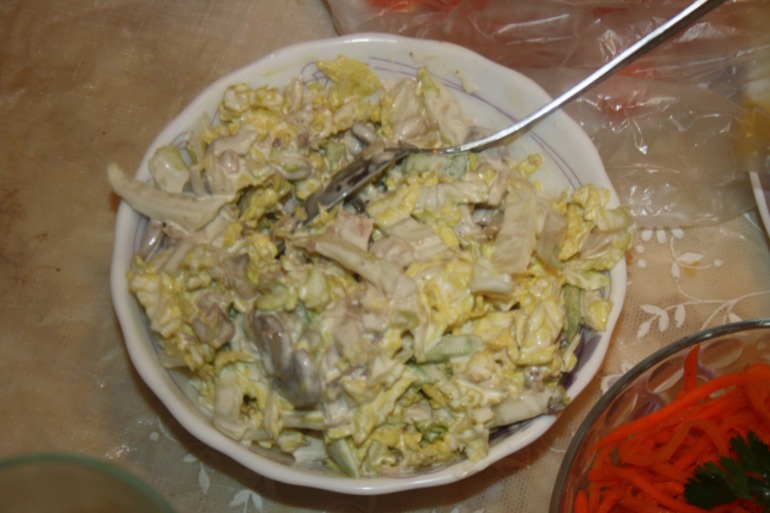 Салаты и закуски (с дня рождения супруга))