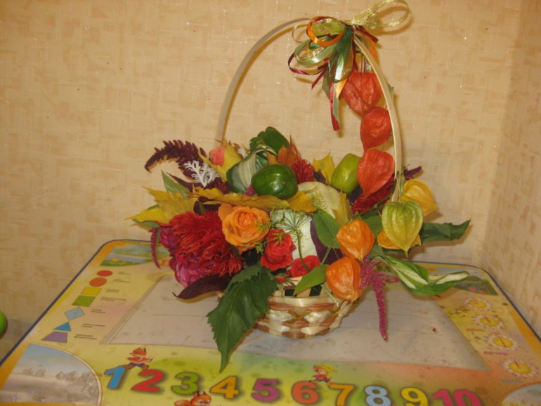 Наша поделка в садик!