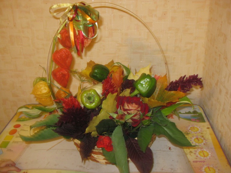 Наша поделка в садик!