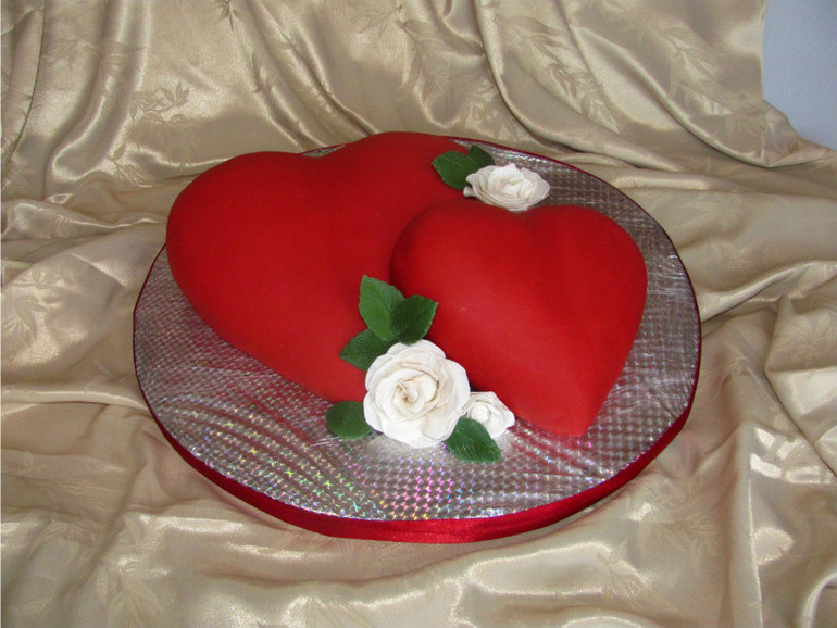 тема Париж... мой первый свадебный... ну и сердца вдогонку