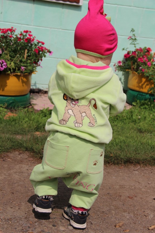 Костюм на годик "Король лев"