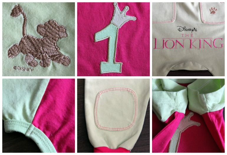 Костюм на годик "Король лев"