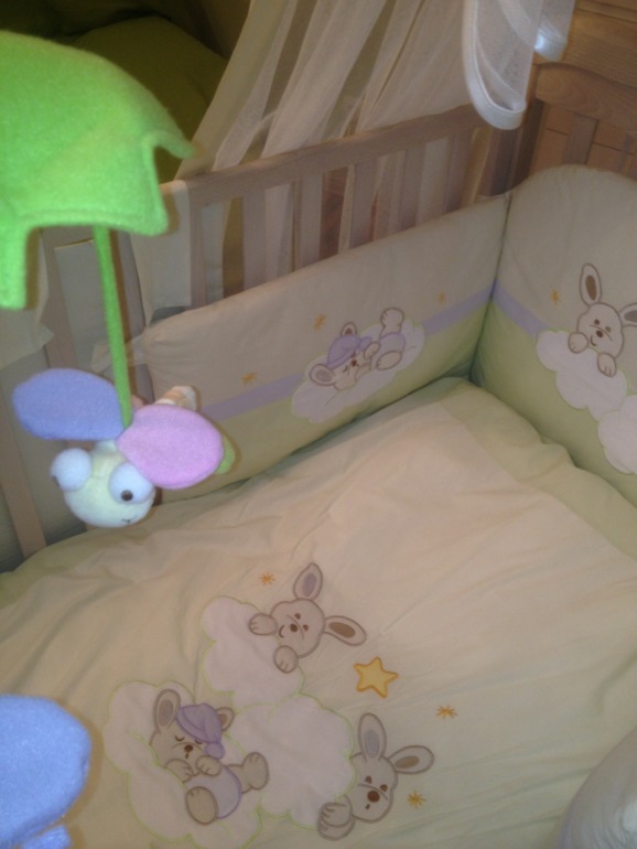 MIBB Papere Sbiancato детская кроватка-качалка + ПОДАРКИ!!! В идеальном состоянии! 20000р.