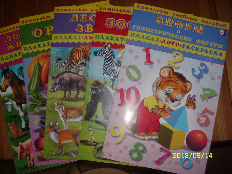 Плакат-Лото-Раскраска