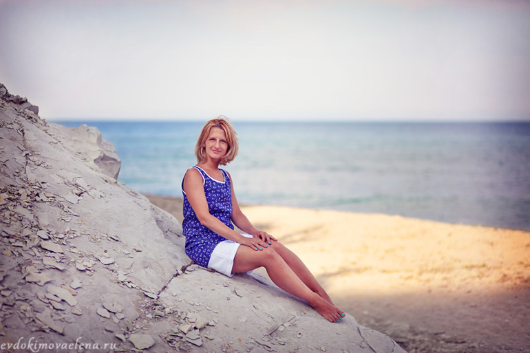 У белых скал