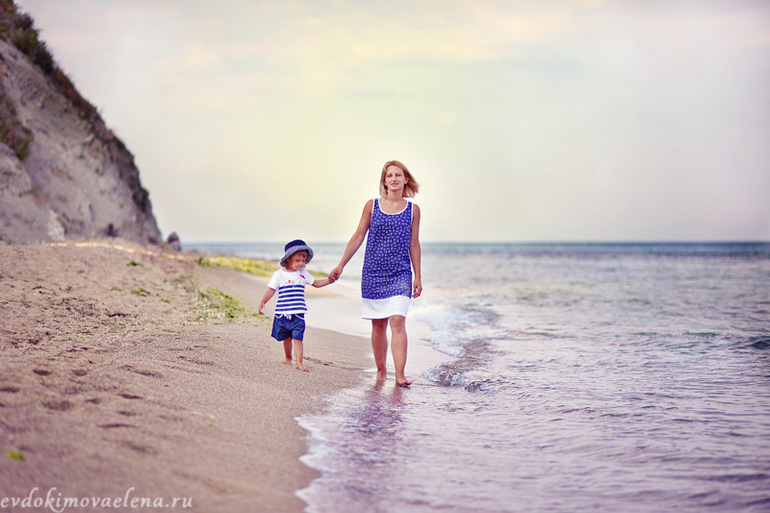 У белых скал