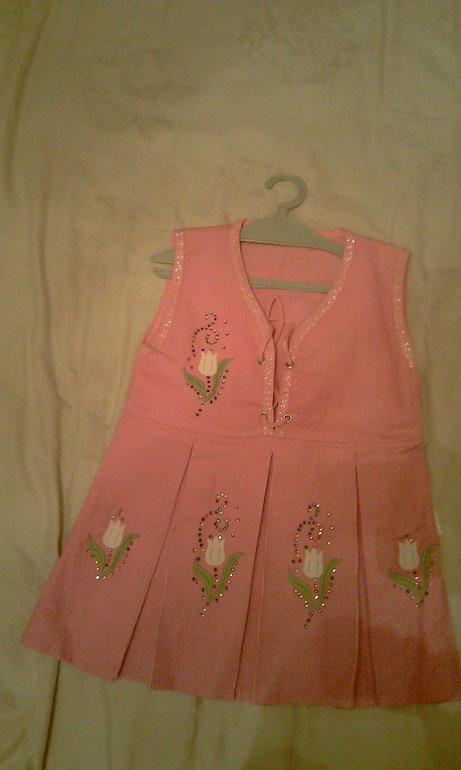 Комплект: сарафан и водолазка на 1-2года