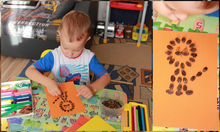 Арбузные семечки.