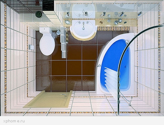 Планировка санузла