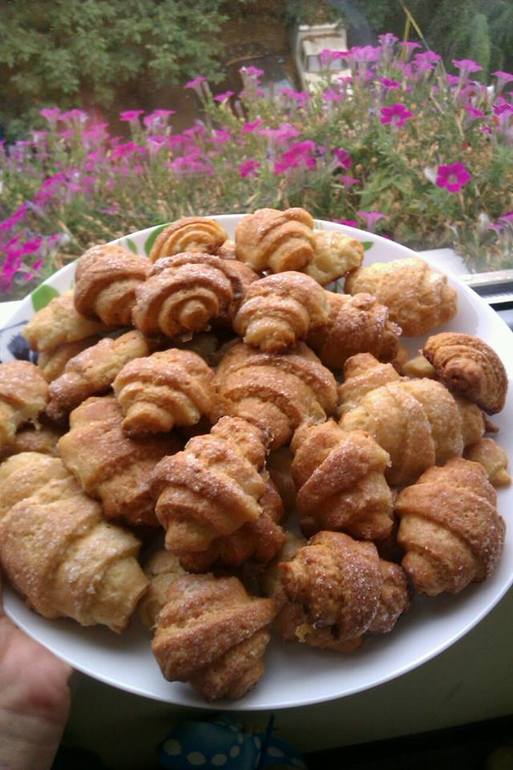 Рогалики творожно-сахарные!