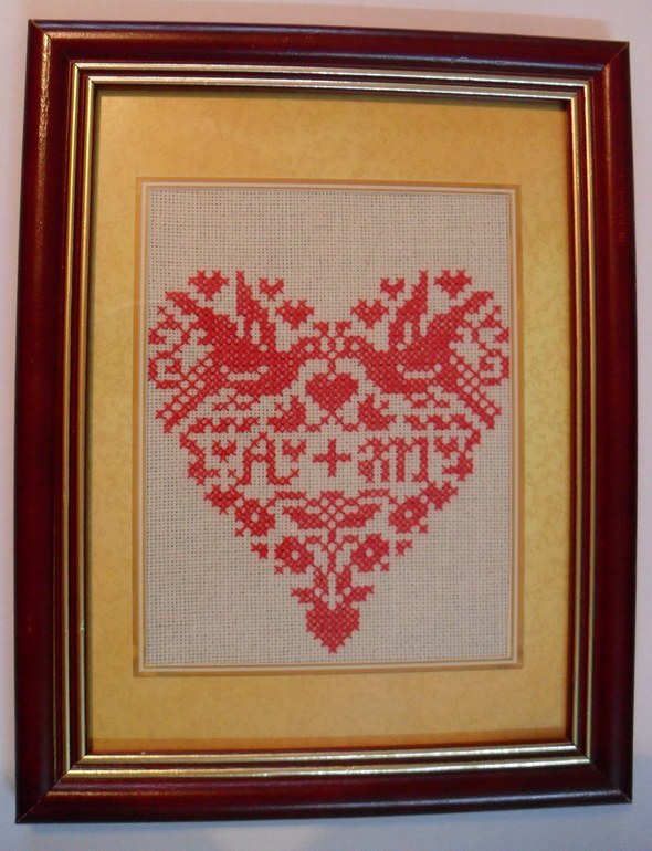 Свадебная открытка.