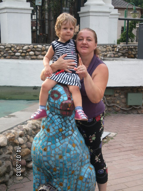 Всей семьёй поехали в зоопарк