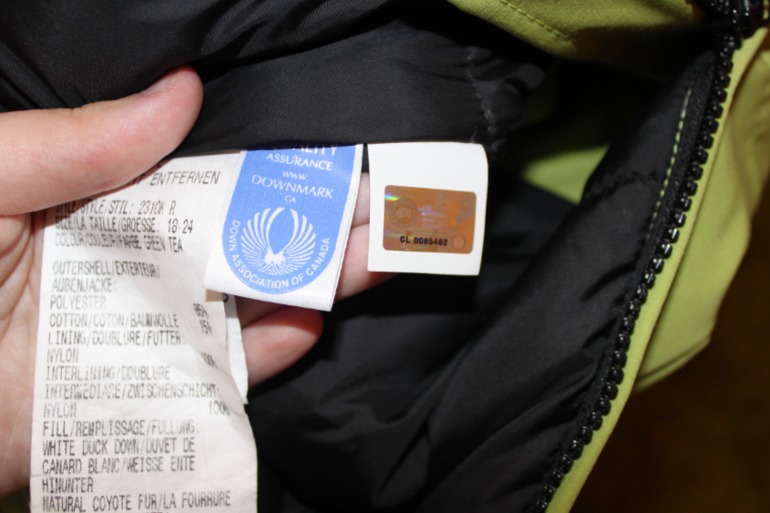 Комбинезон Canada Goose размер 18-24 мес. ПРОДАН.