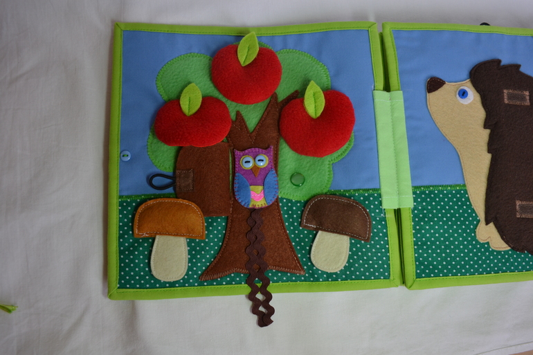 Именная развивающая книжечка)