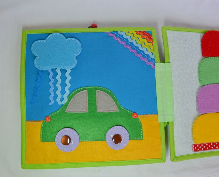 Именная развивающая книжечка)