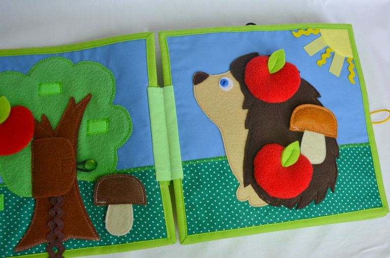 Именная развивающая книжечка)