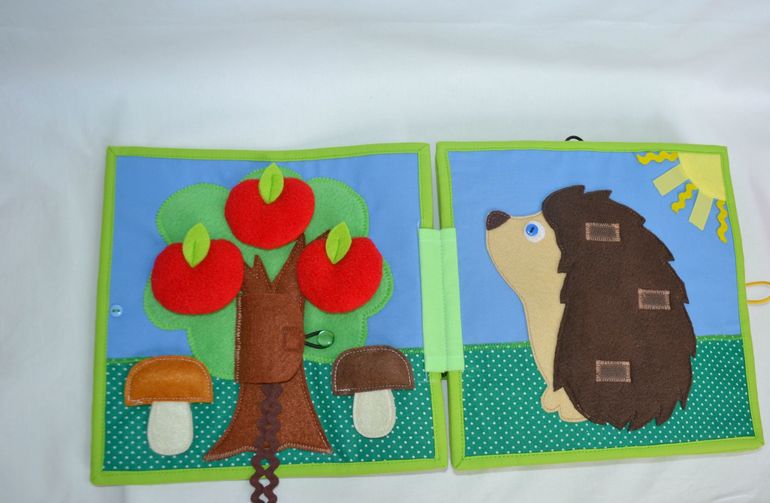 Именная развивающая книжечка)