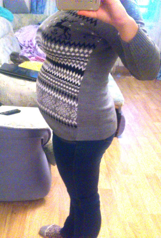 девочки,нам 17 неделек,а оно такое бооольшое,или это жиир))))