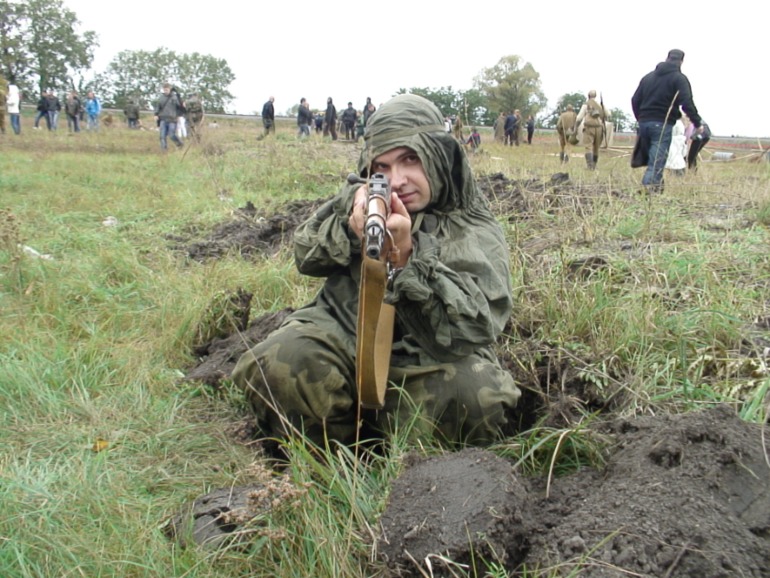 Рекострукция боевых действий+лес