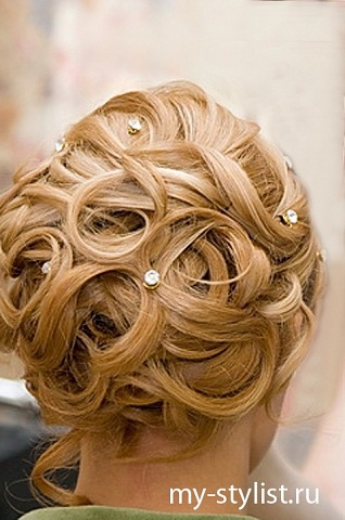 свадебные прически