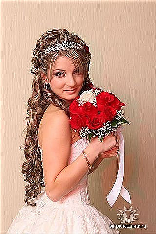 свадебные прически