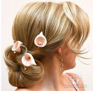 свадебные прически