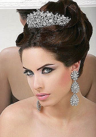 свадебные прически