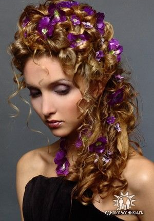 свадебные прически