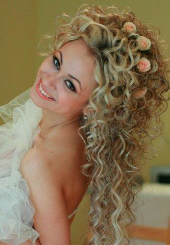 свадебные прически