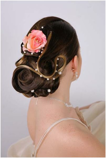 свадебные прически