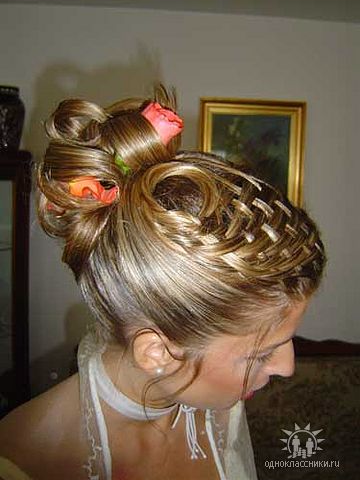 свадебные прически