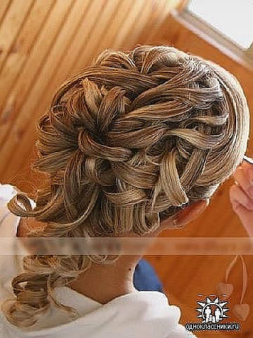 свадебные прически