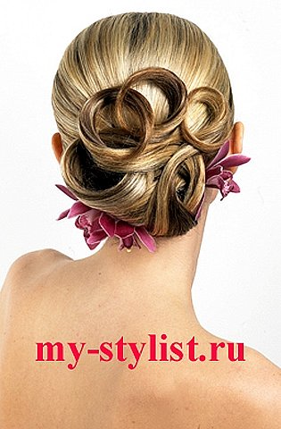 свадебные прически