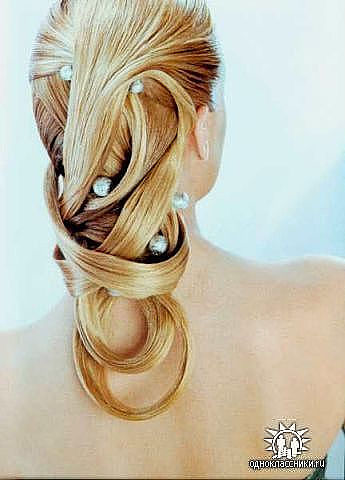 свадебные прически