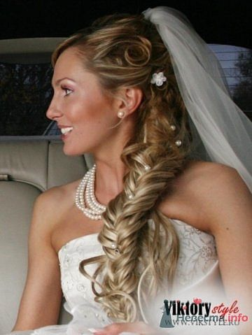 свадебные прически