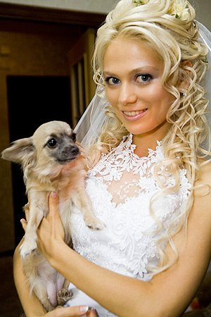 свадебные прически