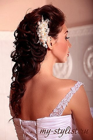 свадебные прически