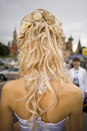 свадебные прически