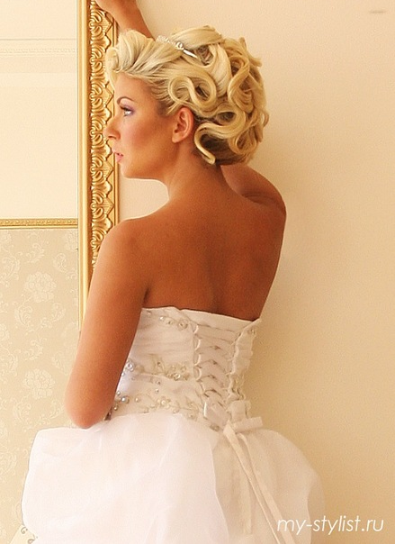 свадебные прически