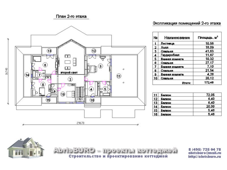 Экспликация в чертежах