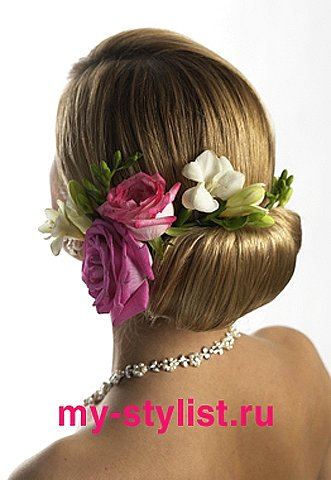 свадебные прически