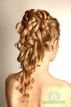 свадебные прически