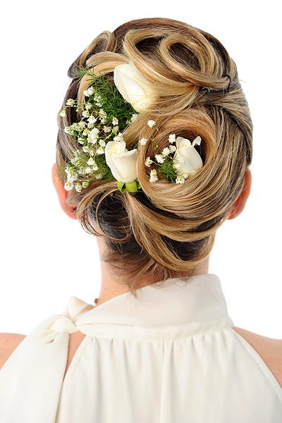 свадебные прически