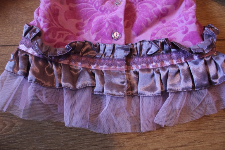 Кофточка choupette на малышку 9-12 месяцев