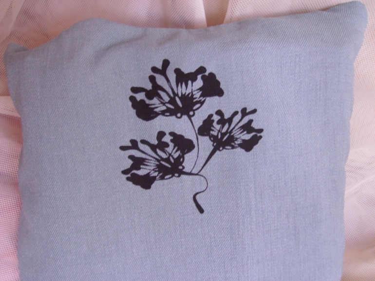 Сумка-васильки.