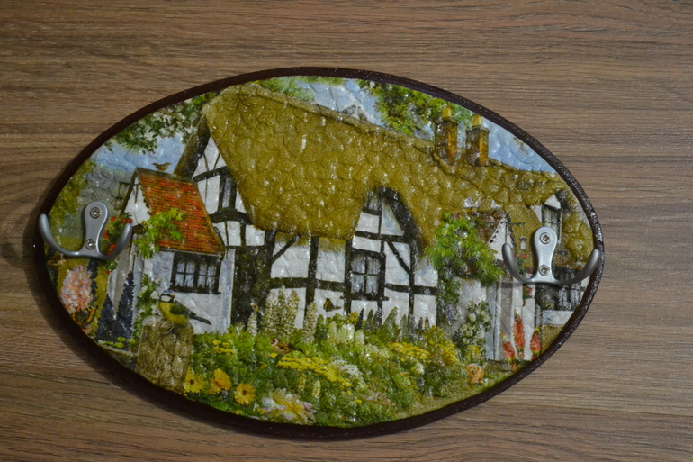 Мои первые ключницы.