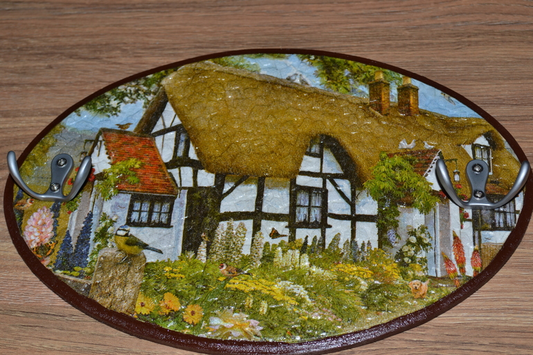 Мои первые ключницы.