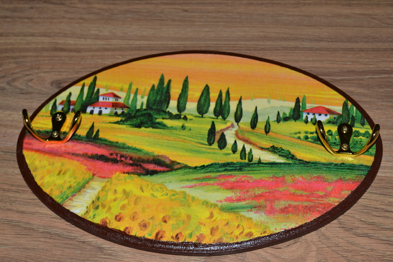 Мои первые ключницы.